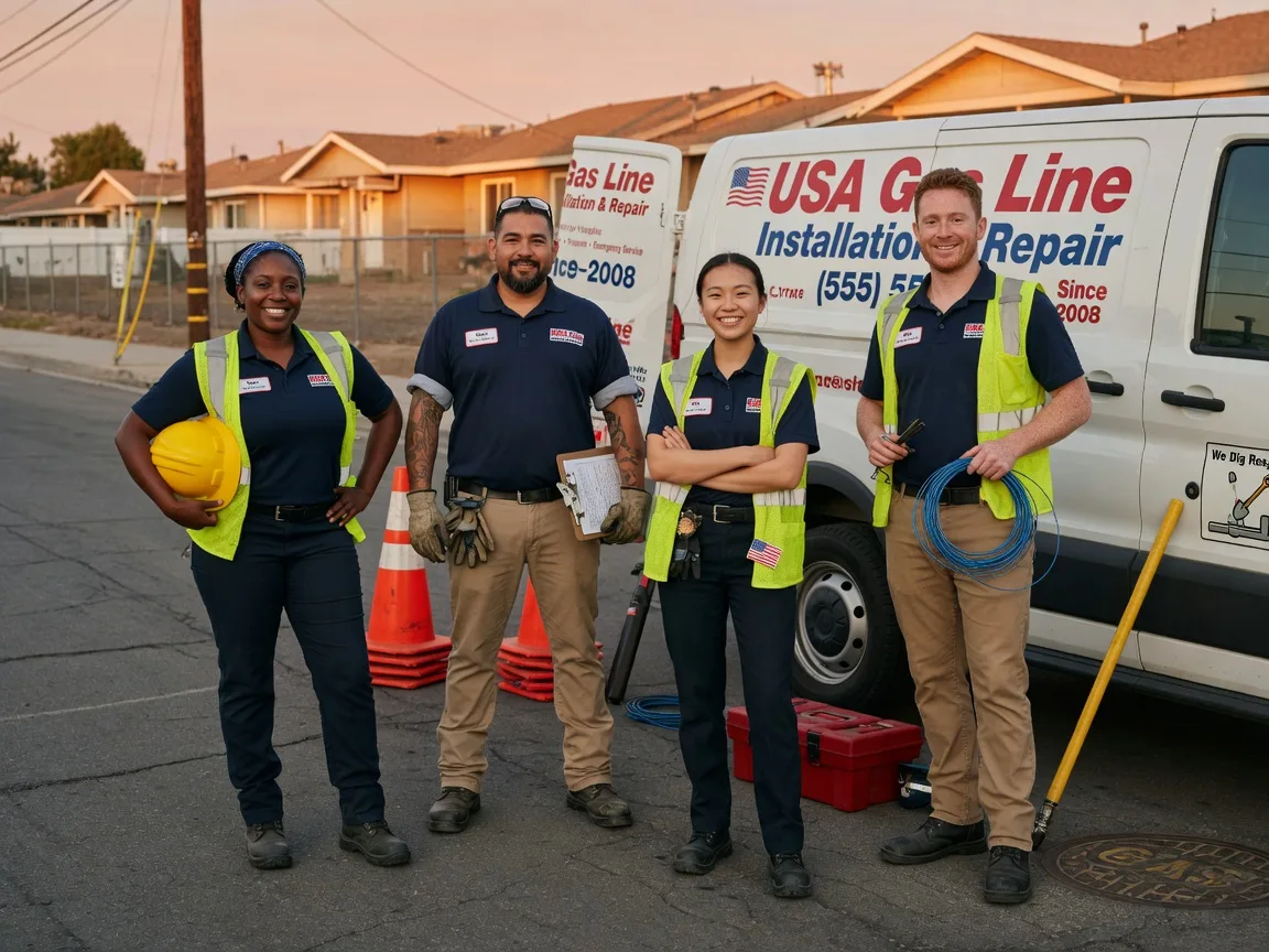 Gas Line Installation company in Upsala, MN